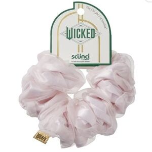 Scunci Double Layer Wicked Glinda Jumbo Pink Hair Scrunchie